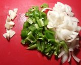 Foto del paso 2 de la receta Lentejas con patatas y pescado frito