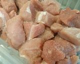 Foto del paso 1 de la receta: Ragout de cerdo con judías verdes