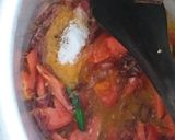 A picture of step 2 of Beans in coconut served with ugali#coconut/tamarind contest.