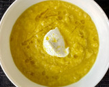 A picture of step 5 of Creamy Leek and Parsnip Soup.