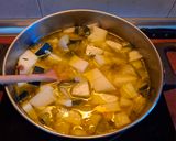 A picture of step 3 of Chilled Zucchini and Melon Soup.