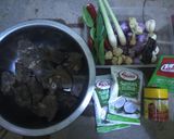 Foto langkah ke 2 dari resep Kalio Paru.