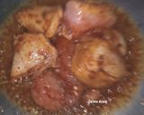 A picture of step 1 of Chicken resha tawa💕.