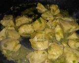 A picture of step 6 of Malai chicken.
