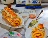 Foto langkah ke 9 dari resep Bolu Gulung Nastar.