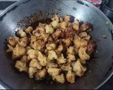 A picture of step 10 of Gobi Manchurian Dry (Cauliflower Manchurian Dry).