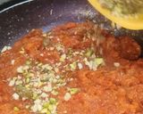A picture of step 3 of Gajar ka halwa with khoya.