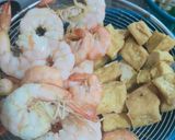 Foto langkah ke 1 dari resep Udang Tahu Balado 🍤🌶️.