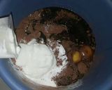 صورة لخطوة 2 من وصفة كعكة الشوكلاطه الساخنه🍰