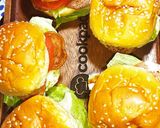 A picture of step 6 of Pepperoni Mini Burger 🍔.
