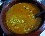 A picture of step 4 of Ragda Patties Chaat.