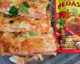 Foto langkah ke 4 dari resep Omelette Sayur.