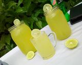 A picture of step 3 of Sparkling ginger lemonade🍹.