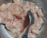Foto langkah ke 1 dari resep Instant Chicken Salted Egg /Ayam saos telor asin bumbu instant.