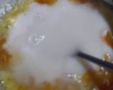 A picture of step 3 of Orange Halwa.