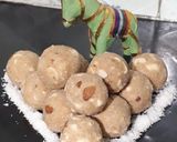A picture of step 6 of Diwali special Laddoo.