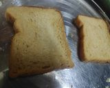 A picture of step 1 of Pizza toast.