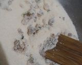 A picture of step 2 of Instant Rava idli with chutney.