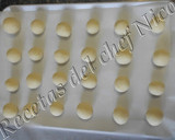 Foto del paso 3 de la receta: Bolitas de coco y chocolate