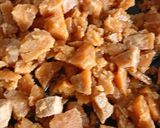 A picture of step 6 of Jaggery laddo.