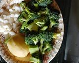 A picture of step 1 of Turnip with broccoli.