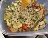 A picture of step 2 of Egg Veg. Crepes.