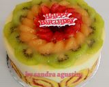 Foto langkah ke 9 dari resep Fruit roll cake pudding.