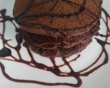 चॉकलेट पैनकेक (chocolate pancake recipe in Hindi) रेसिपी चरण 4 फोटो