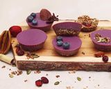 Foto do passo 6 de Copos de Mirtilos e Açaí numa base de Granola Crocante