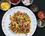 A picture of step 12 of Chole Pav Chaat.
