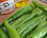 Foto del paso 2 de la receta: Pimientos verdes asados horno