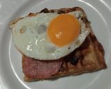 Une image de l'étape 4 de Gaufre de choux fleur et saumon.