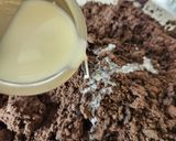 A picture of step 3 of Oreo Biscuit Chocolate Modak.
