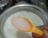 A picture of step 2 of Bottle gaurd kheer.
