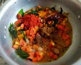 A picture of step 2 of Tomato Rice.