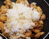 Foto del paso 4 de la receta Salteado de pollo y arroz al curry