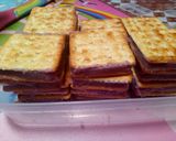Foto langkah ke 3 dari resep Gabin goreng isi fla ubi ungu.