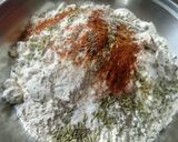 A picture of step 3 of Beetroot parantha.