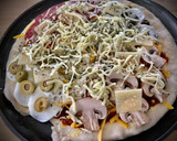 Foto del paso 12 de la receta: Homemade Pizza’s night: Pizza Barbacoa & Pizza 4 estaciones