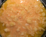 Foto del paso 4 de la receta: Tortillica de patata rellena de jamón y queso al ajillo