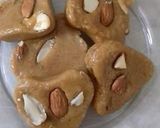 A picture of step 2 of Crunchy coffie sohan halwa.