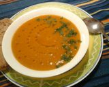 Marokkói vöröslencse-krémleves recept fázis 6 fotója