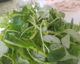 Hình bước làm 1 của món Nộm rau càng cua