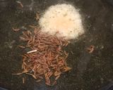 A picture of step 3 of Bhedku (Traditional KUTCHI recipe).