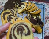 Foto langkah ke 7 dari resep Marmer cake ekonomis.