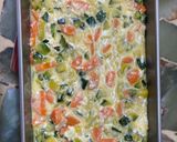 Foto del paso 4 de la receta: Tortilla al horno de zapallitos, zanahoria 🥕 y queso 🧀