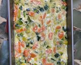 Foto del paso 4 de la receta: Tortilla al horno de zapallitos, zanahoria 🥕 y queso 🧀