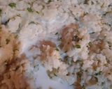 Foto del paso 3 de la receta: Torrejas de arroz, perejil y ajo🍃