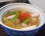 A picture of step 4 of Hokkaido-Style Ozoni (New Year's Soup).