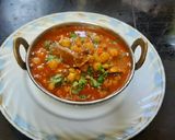 A picture of step 5 of Chole gravy.
